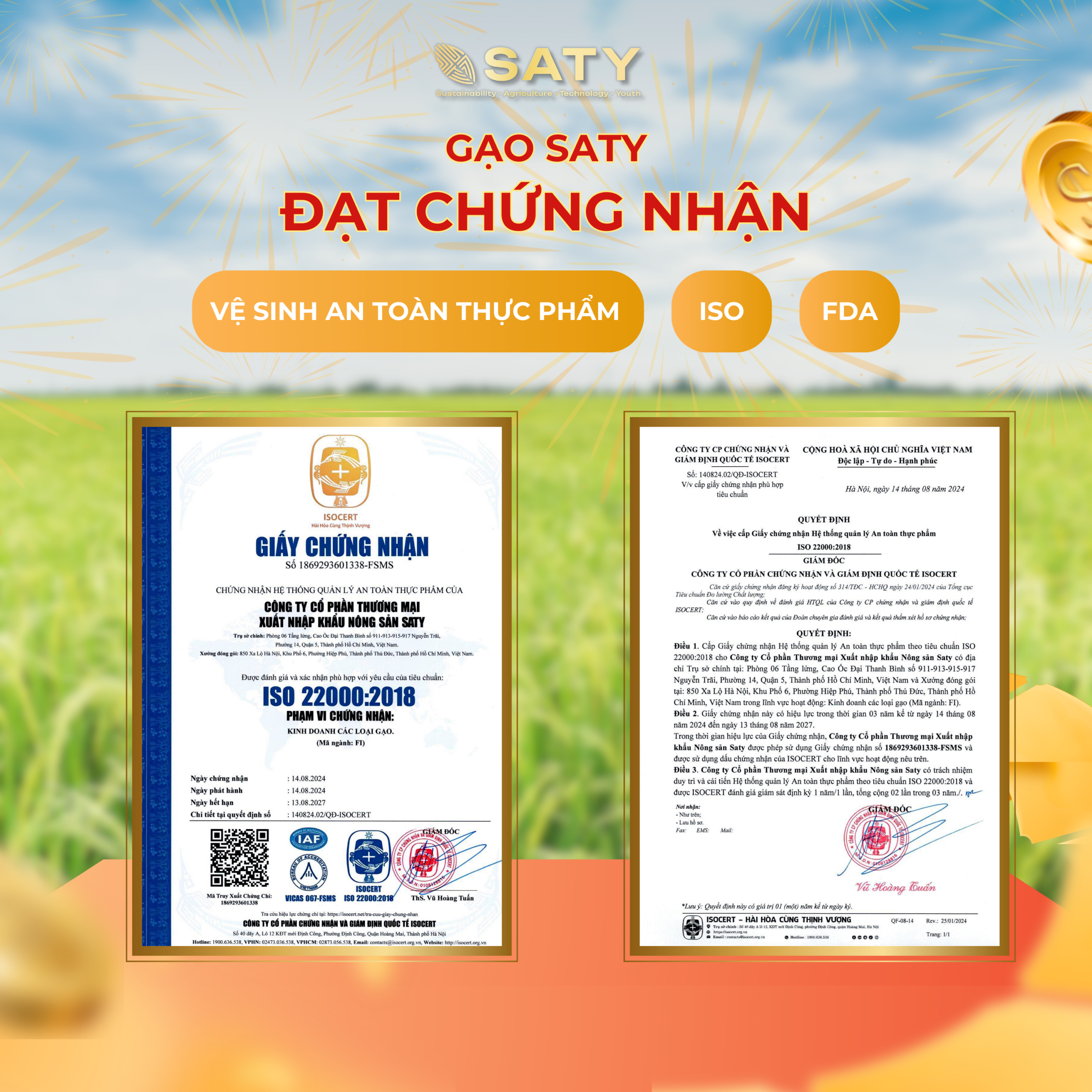 GẠO ĐÓNG LON