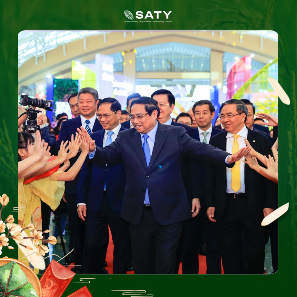 Thủ tướng Phạm Minh Chính dự lễ khai mạc Hội chợ Quốc gia Mùa Xuân 2026